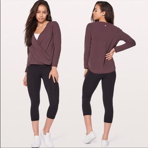 Lululemon Full Freedom Long Sleeve Wrap